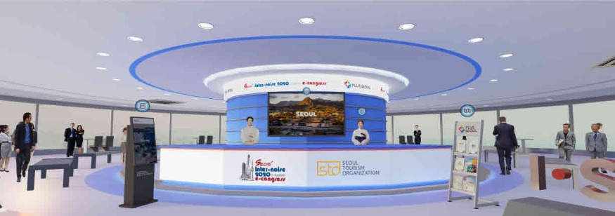 (사진 3) 3D 가상공간에 구축한 온라인 서울 홍보부스 전경.jpg