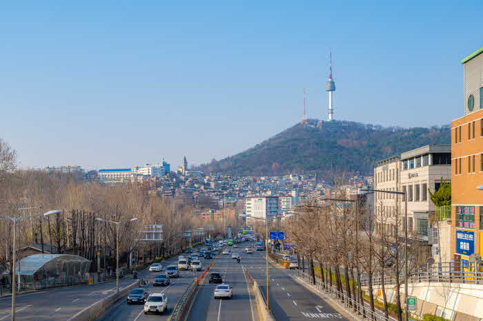 (사진8) 녹사평육교에서 바라본 남산 풍경.JPG