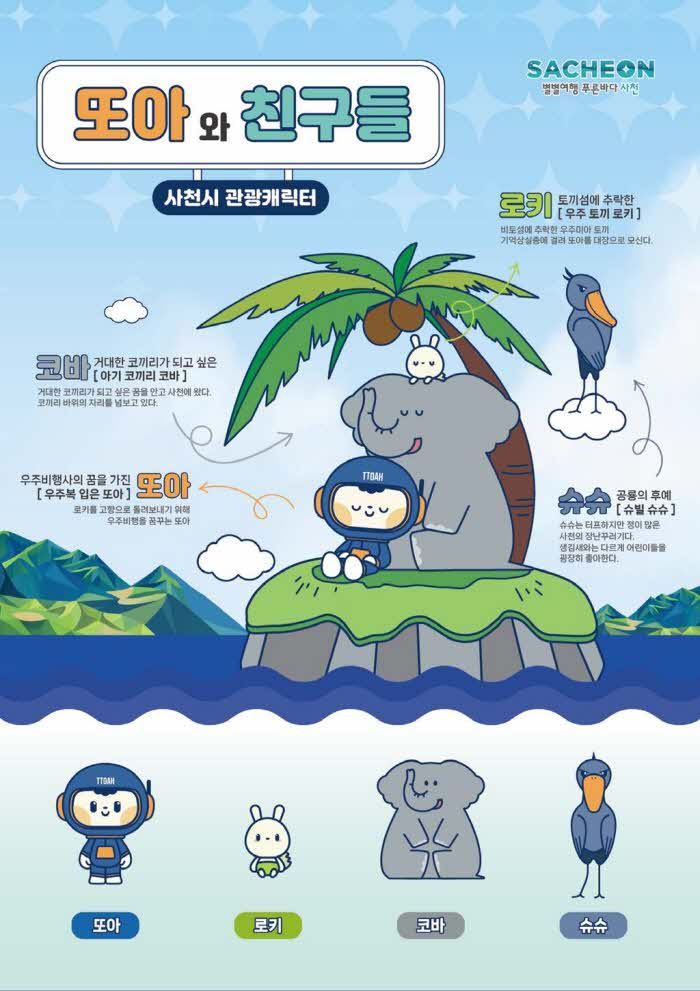 사천시+관광+캐릭터+또아와+친구들,+맹활약+(2).jpg.middle.jpg