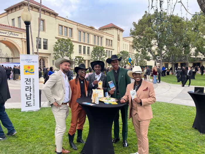 미국 KITS 영화제 전남관광 및 수출식품 홍보.jpg