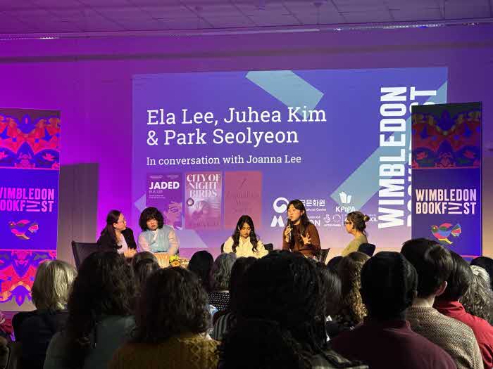 윔블던 도서 축제 '한국 문학의 새로운 목소리' 모습_주영한국문화원 제공.jpg