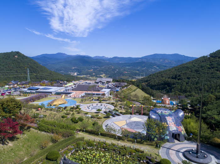 산청 동의보감촌 드론 전경 .jpg